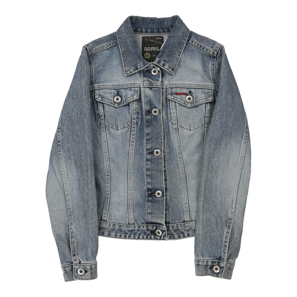 Mail Project Denim Jacket - XS Blue Cotton