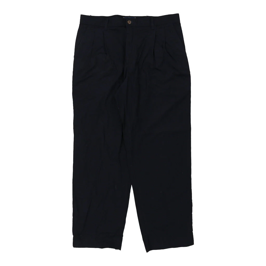 Mash Trousers - 38W 32L Navy Cotton - Image 2