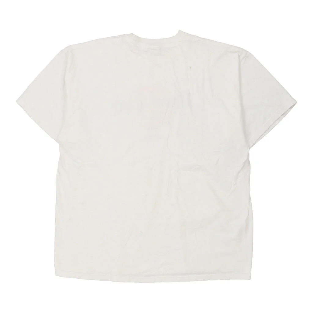Maui Hard Rock Cafe Graphic T-Shirt - Large White Cotton - Image 2