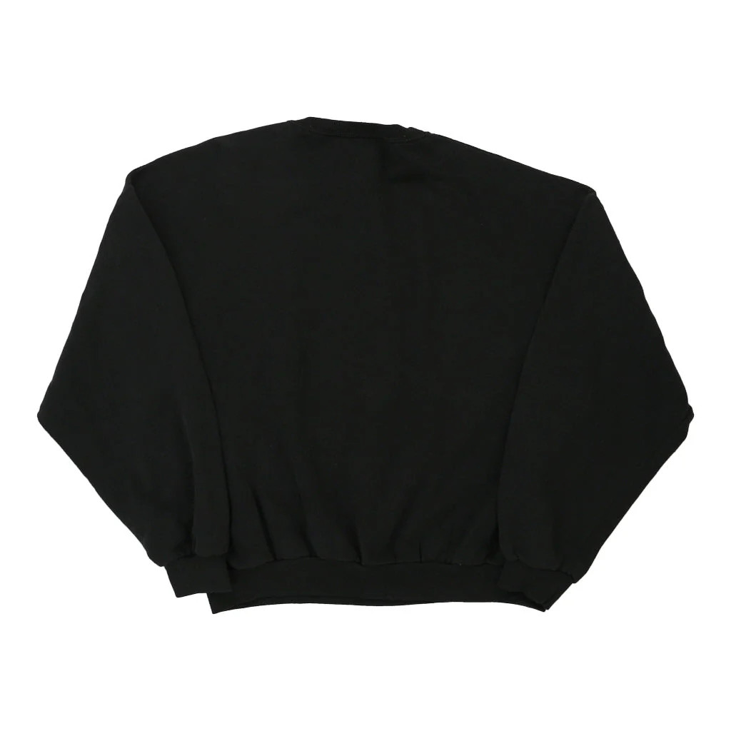 Milan Indians Bsaketball Jerzees Graphic Sweatshirt - XL Black Cotton Blend - Image 2