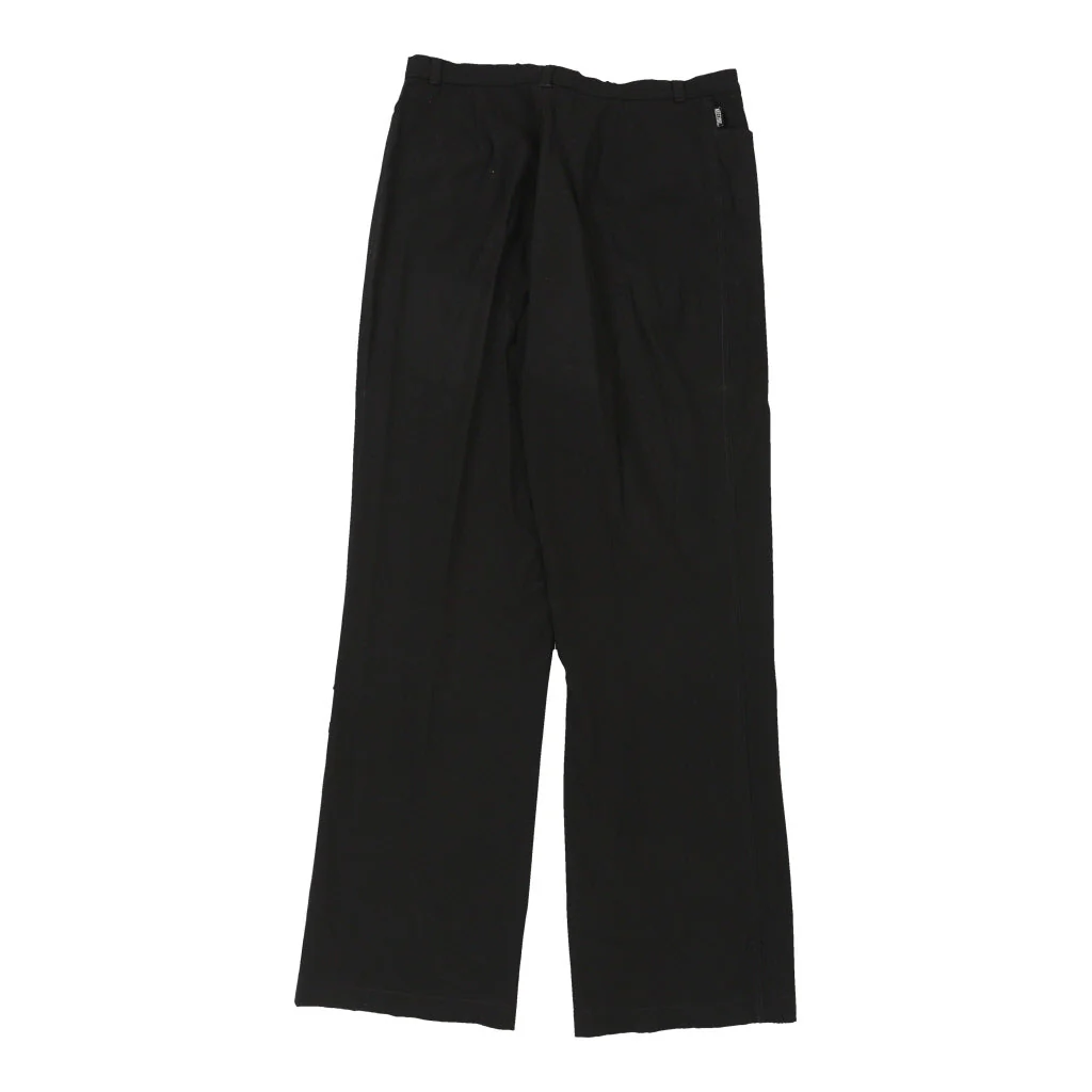 Moschino Jeans Trousers - 31W UK 12 Black Polyester