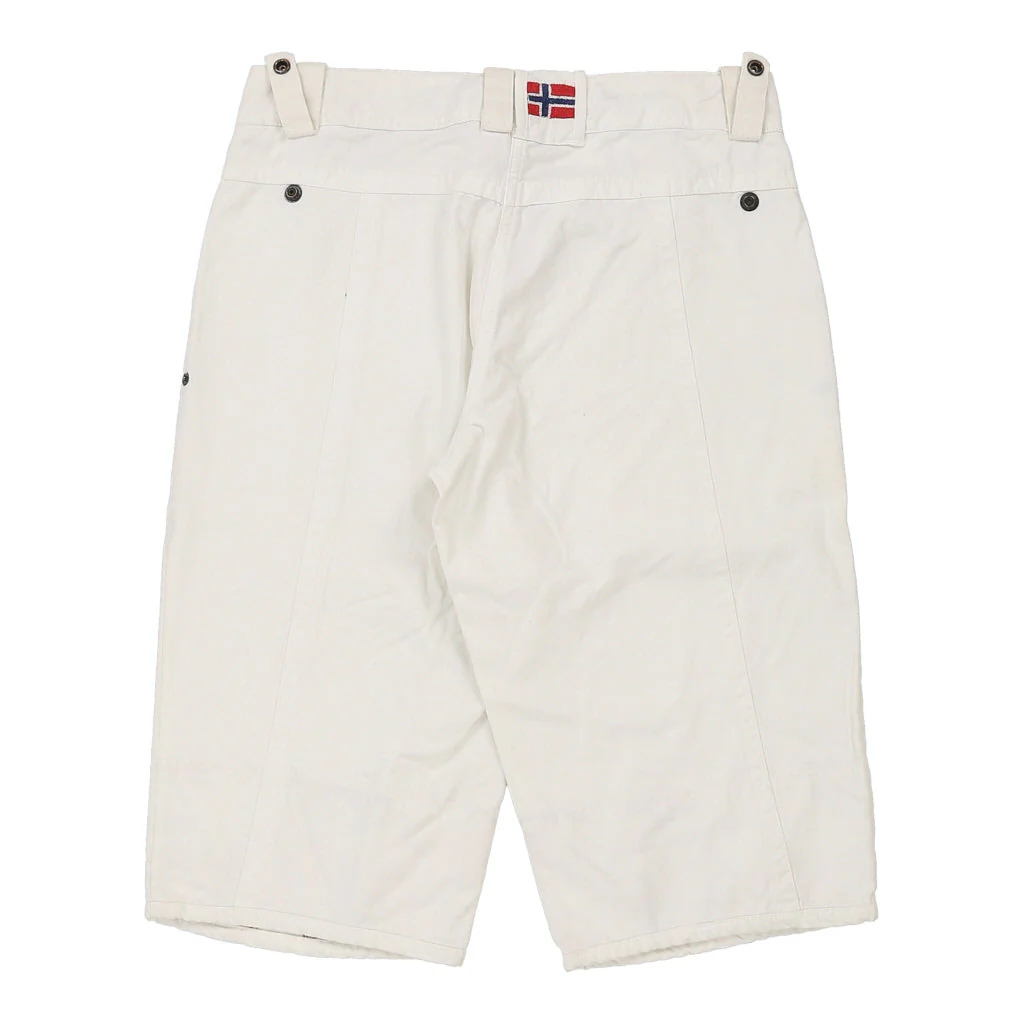 Napapijri Shorts - 30W UK 8 White Cotton Blend