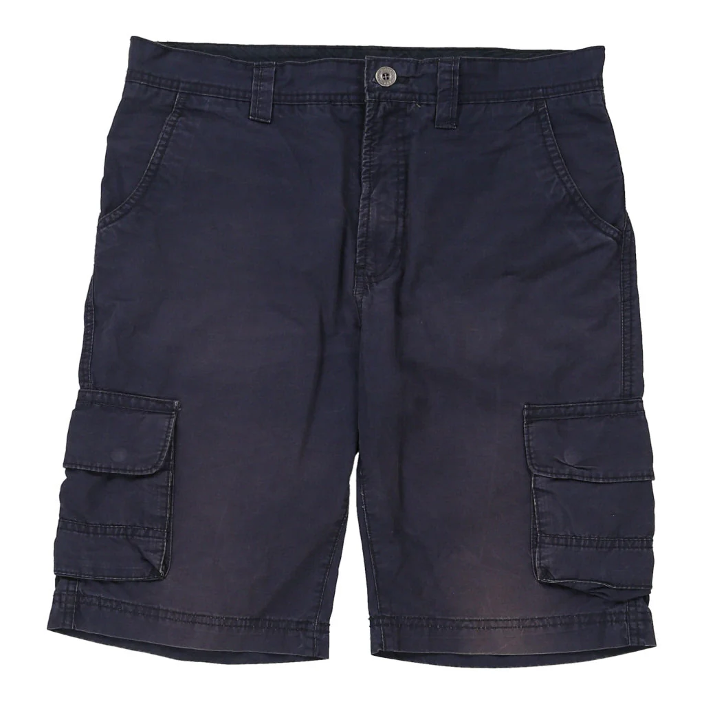 Navigare Cargo Shorts - 32W 12L Navy Cotton - Image 2