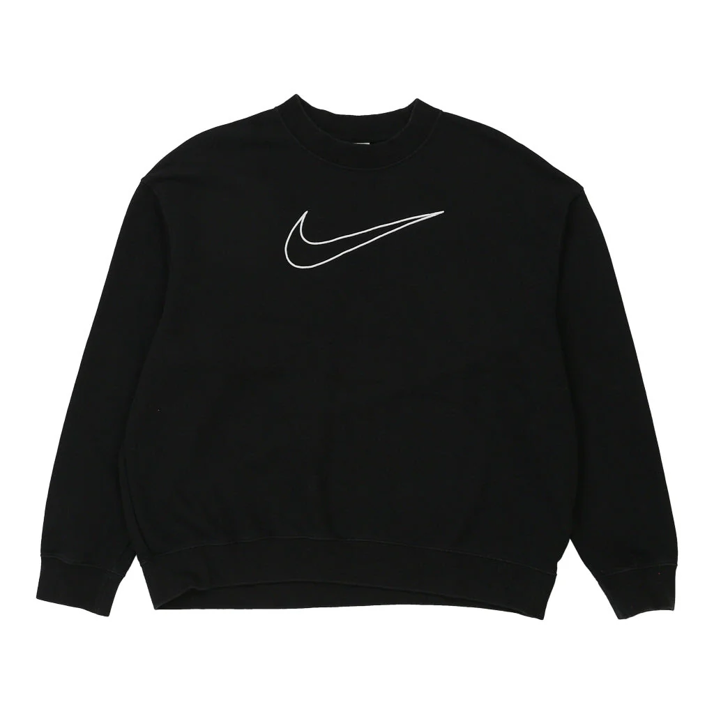 Nike Sweatshirt - Small Black Cotton