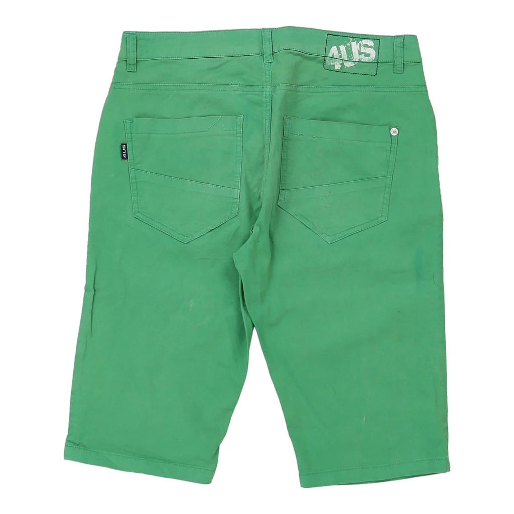 Paciotti Shorts - 31W 13L Green Cotton