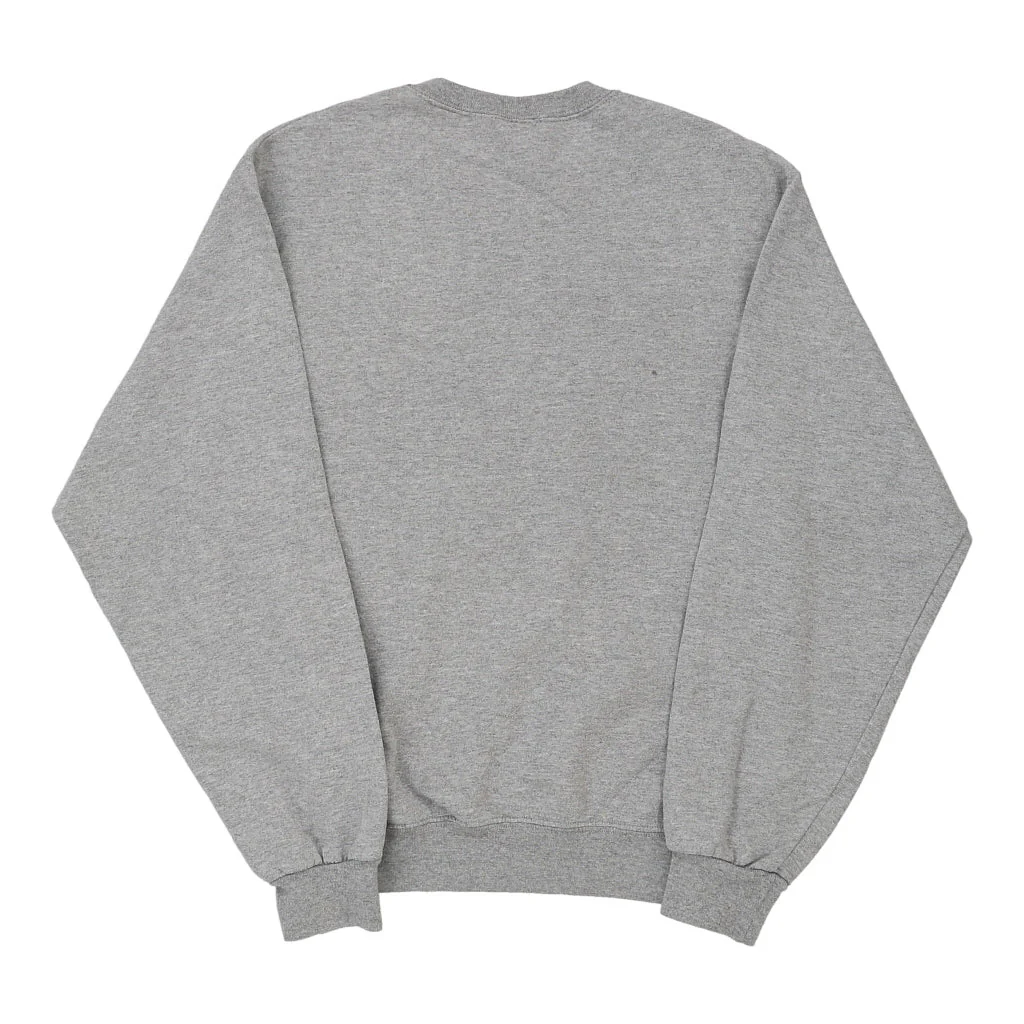 Panama City Beach Jerzees Graphic Sweatshirt - Small Grey Cotton Blend - Image 2