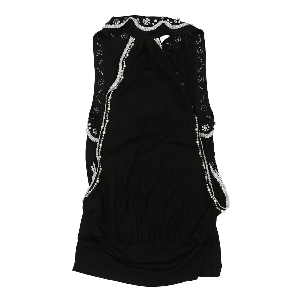 Patrizia Pepe Dress - Small Black Cotton - Image 2