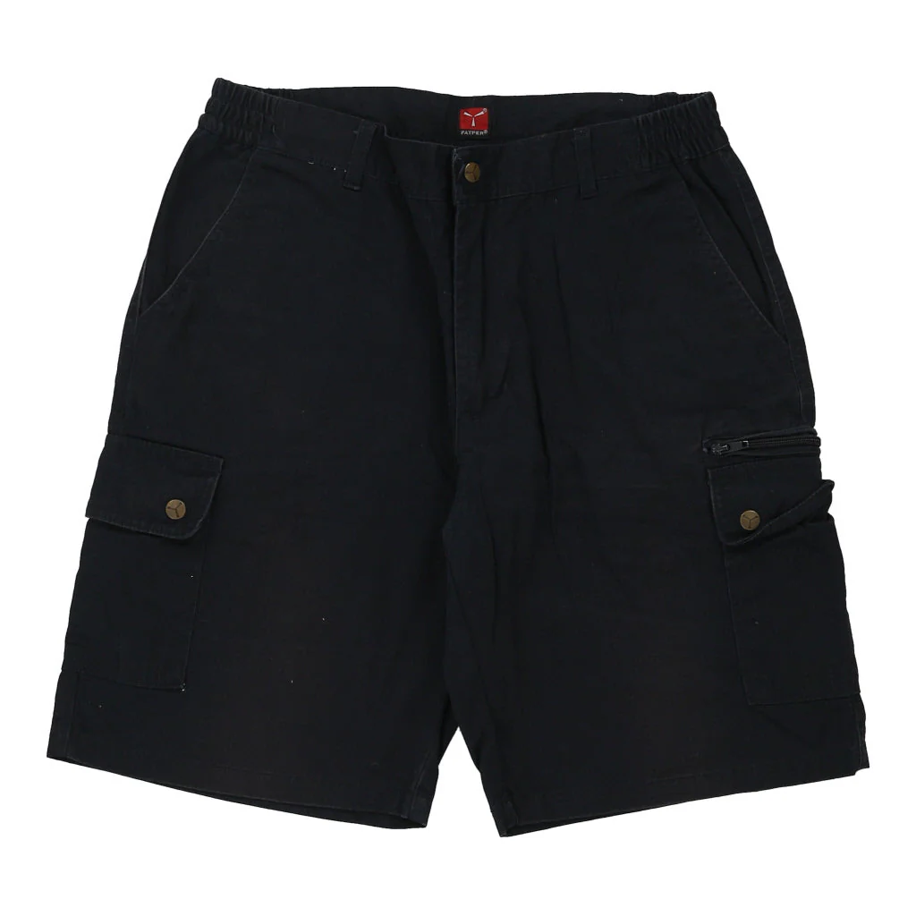Payper Cargo Shorts - Medium Navy Cotton - Image 2