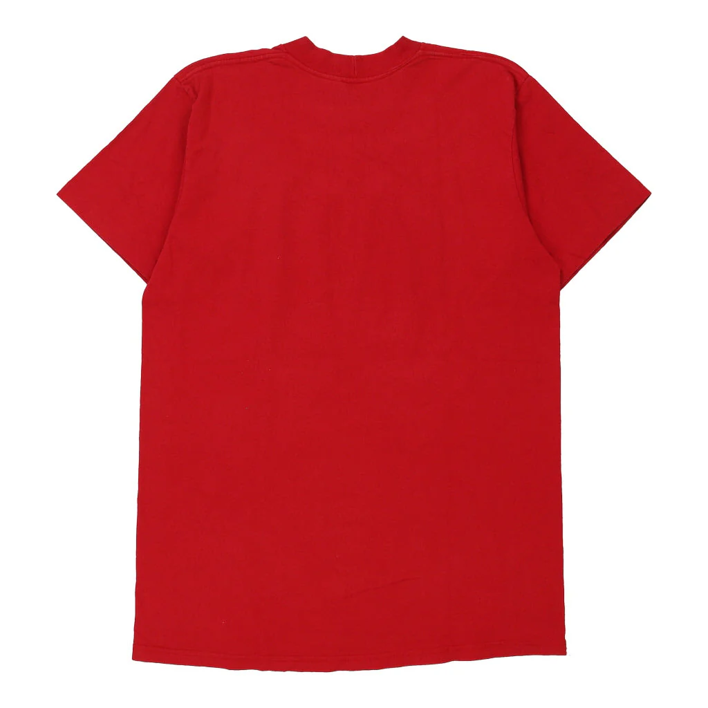 Princess Graphic T-Shirt - XL Red Cotton - Image 2