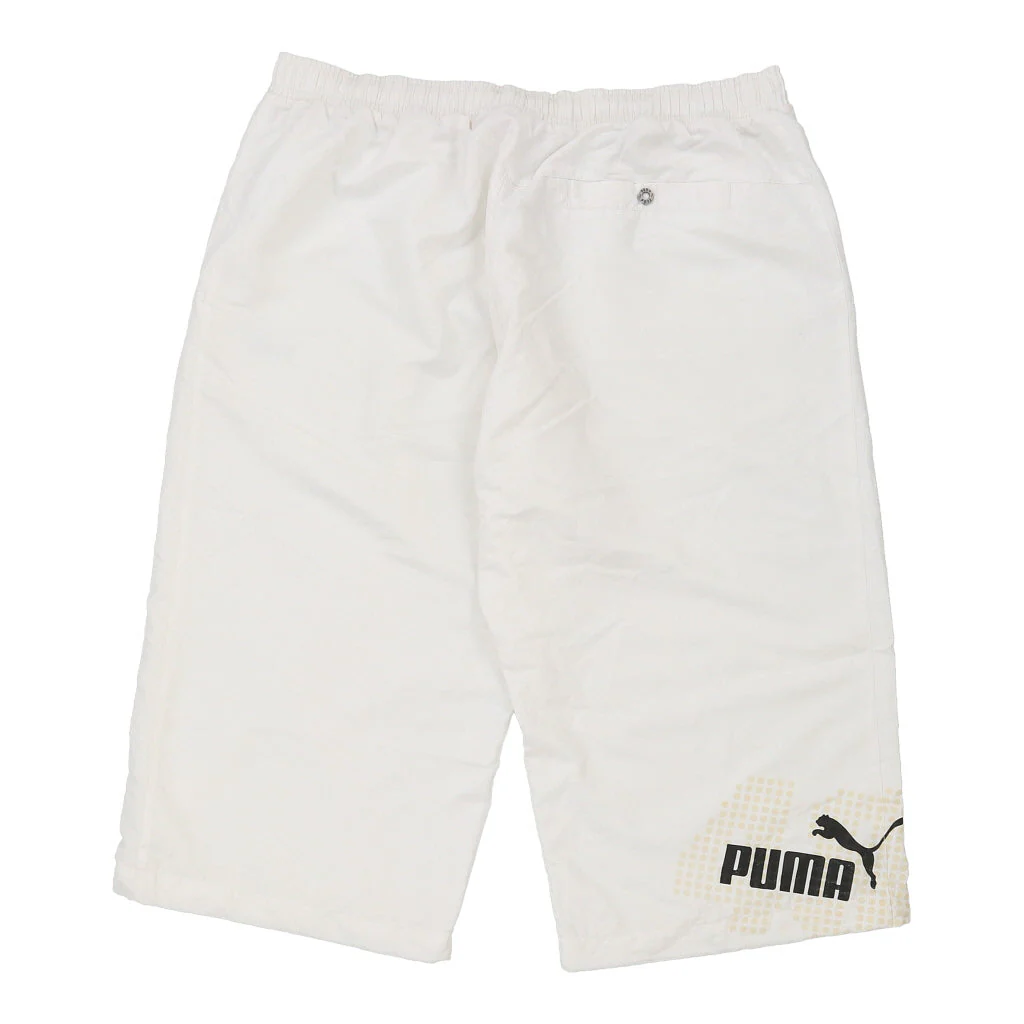 Puma Sport Shorts - XL White Polyester - Image 2