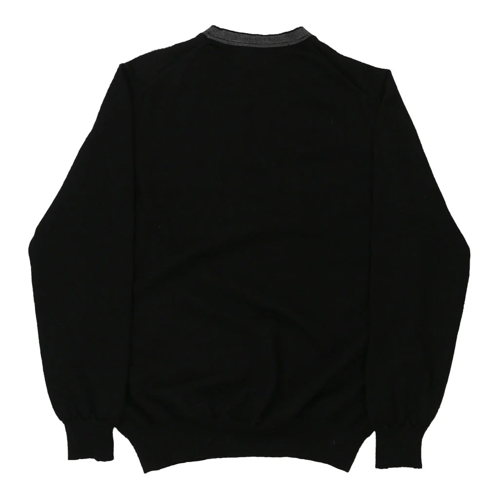 Roberto Cavalli Jumper - Medium Black Wool - Image 2