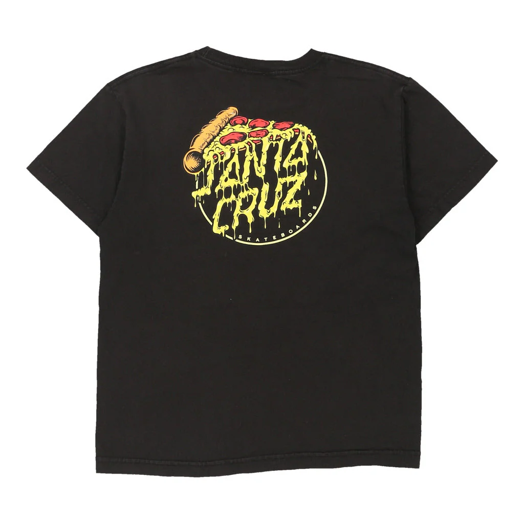 Santa Cruz Graphic T-Shirt - XS Black Cotton