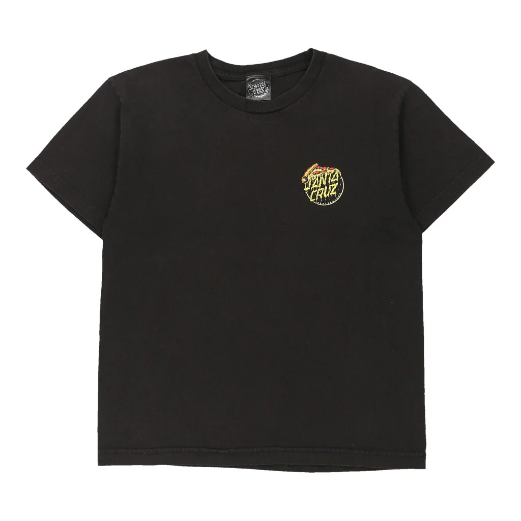 Santa Cruz Graphic T-Shirt - XS Black Cotton - Image 2