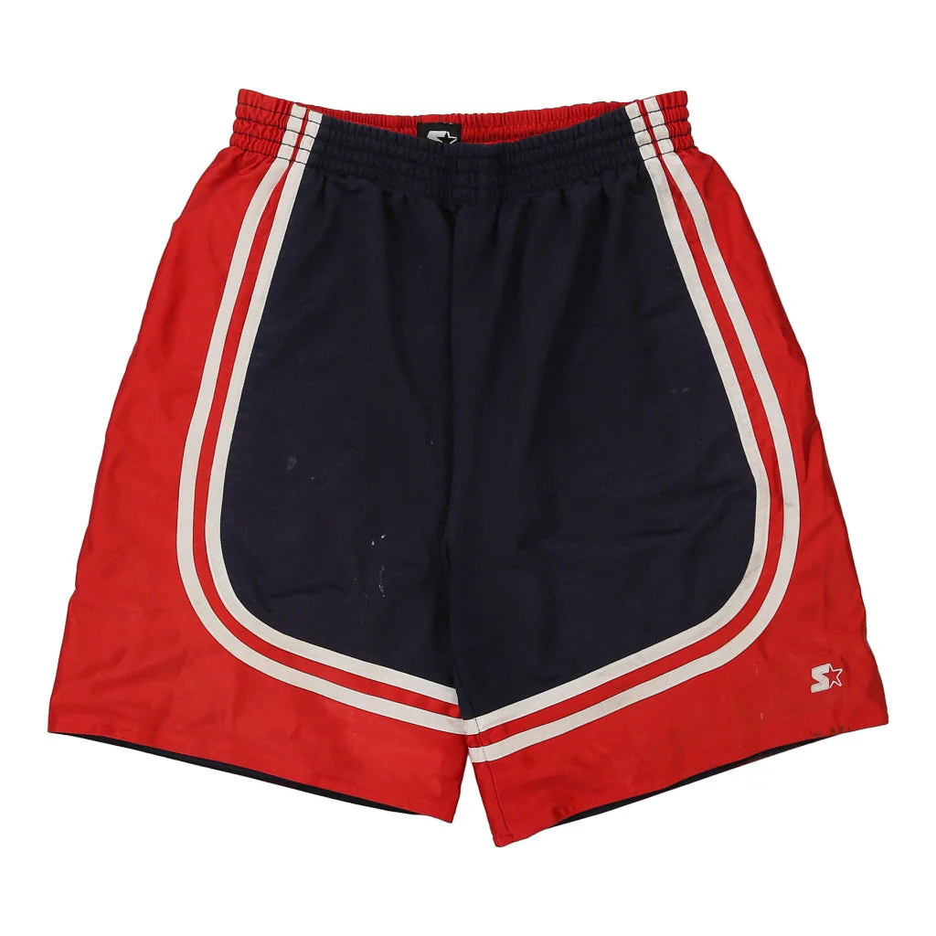 Starter Sport Shorts - Large Navy Polyester