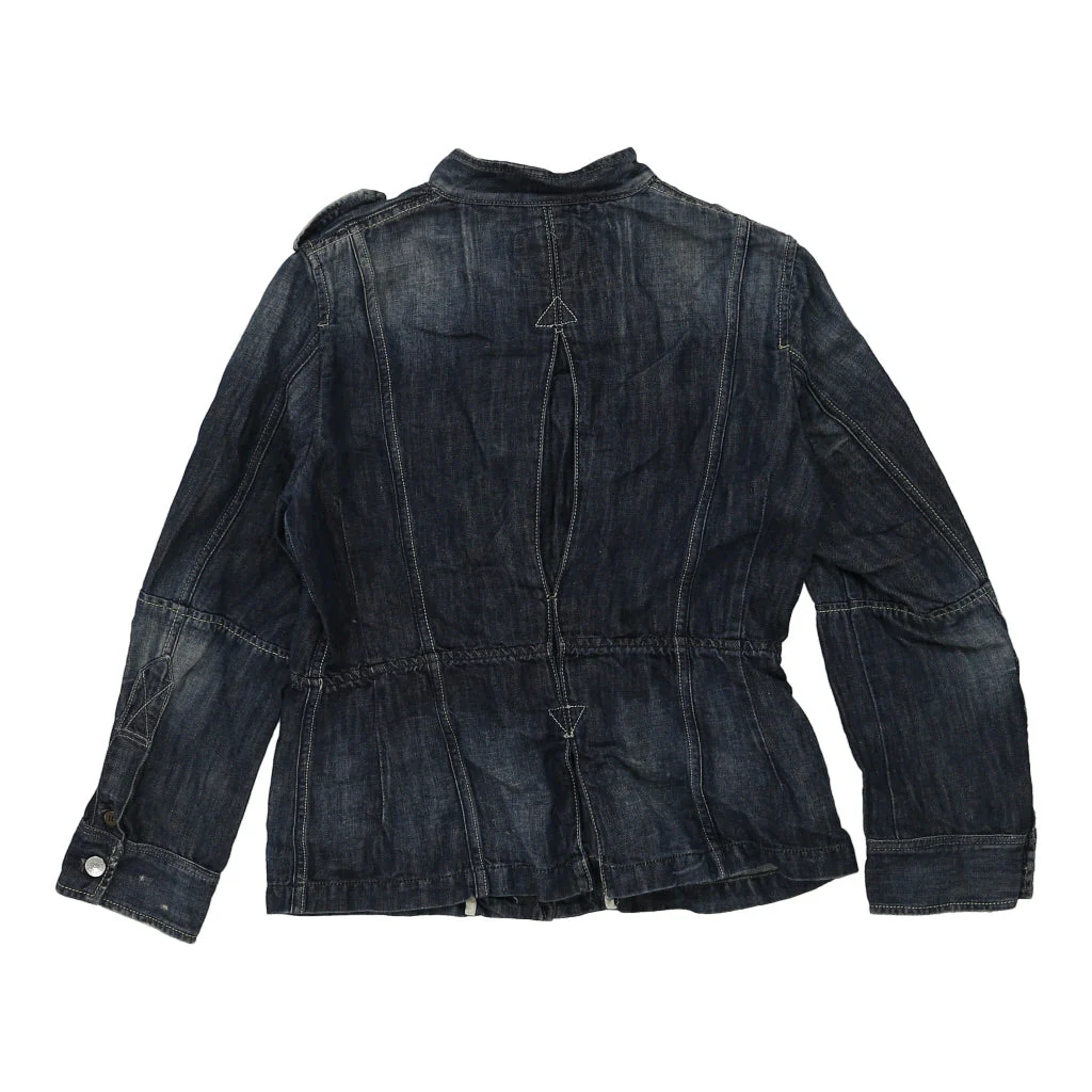 Take-Two Denim Jacket - Small Blue Cotton - Image 2