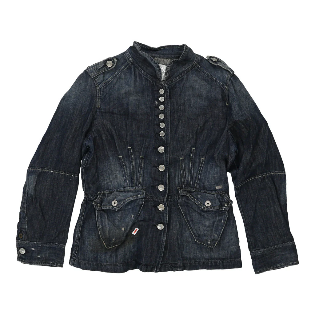 Take-Two Denim Jacket - Small Blue Cotton - Image 3