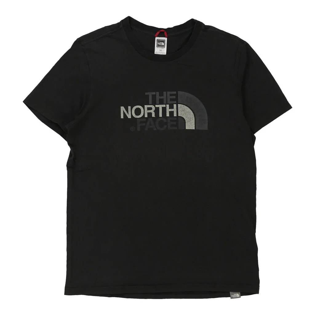 The North Face Spellout T-Shirt - Medium Black Cotton