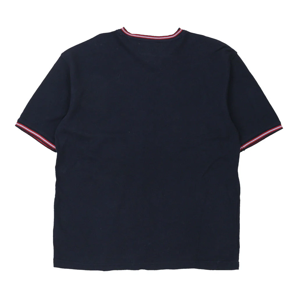 Tommy Hilfiger V-neck T-Shirt - XL Navy Cotton - Image 2