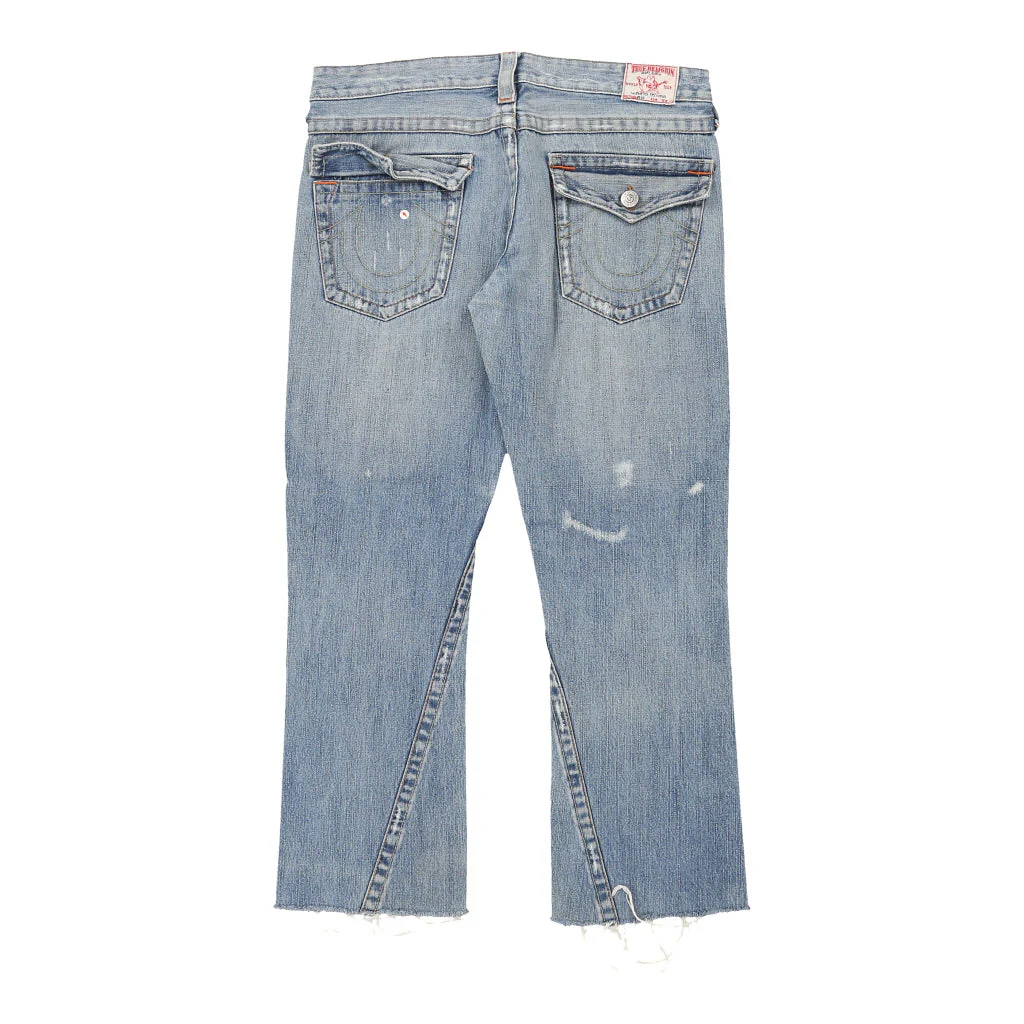 True Religion Jeans - 32W UK 10 Blue Cotton - Image 3