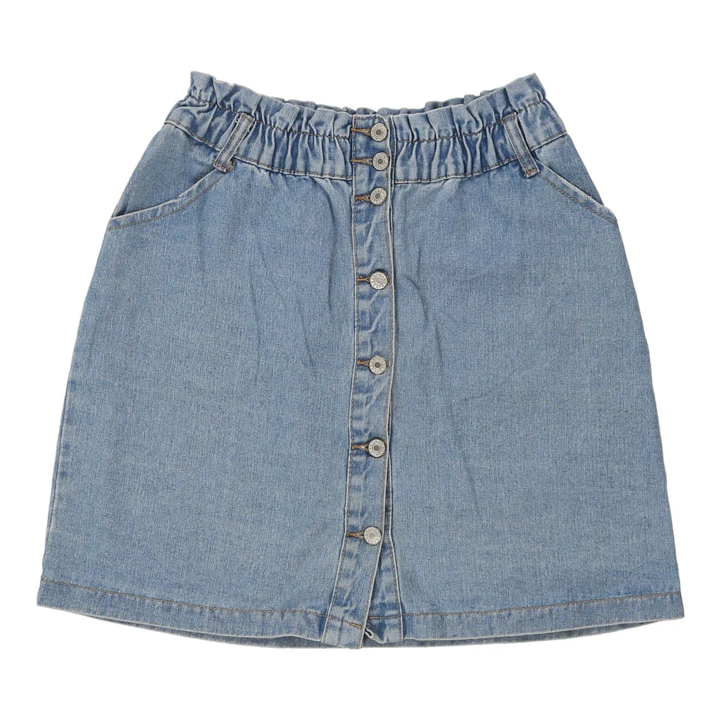 Unbranded Denim Skirt - XL Light Wash Cotton
