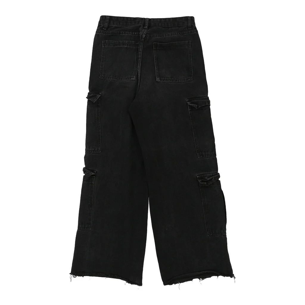 Unbranded Cargo Jeans - 28W 28L Black Cotton