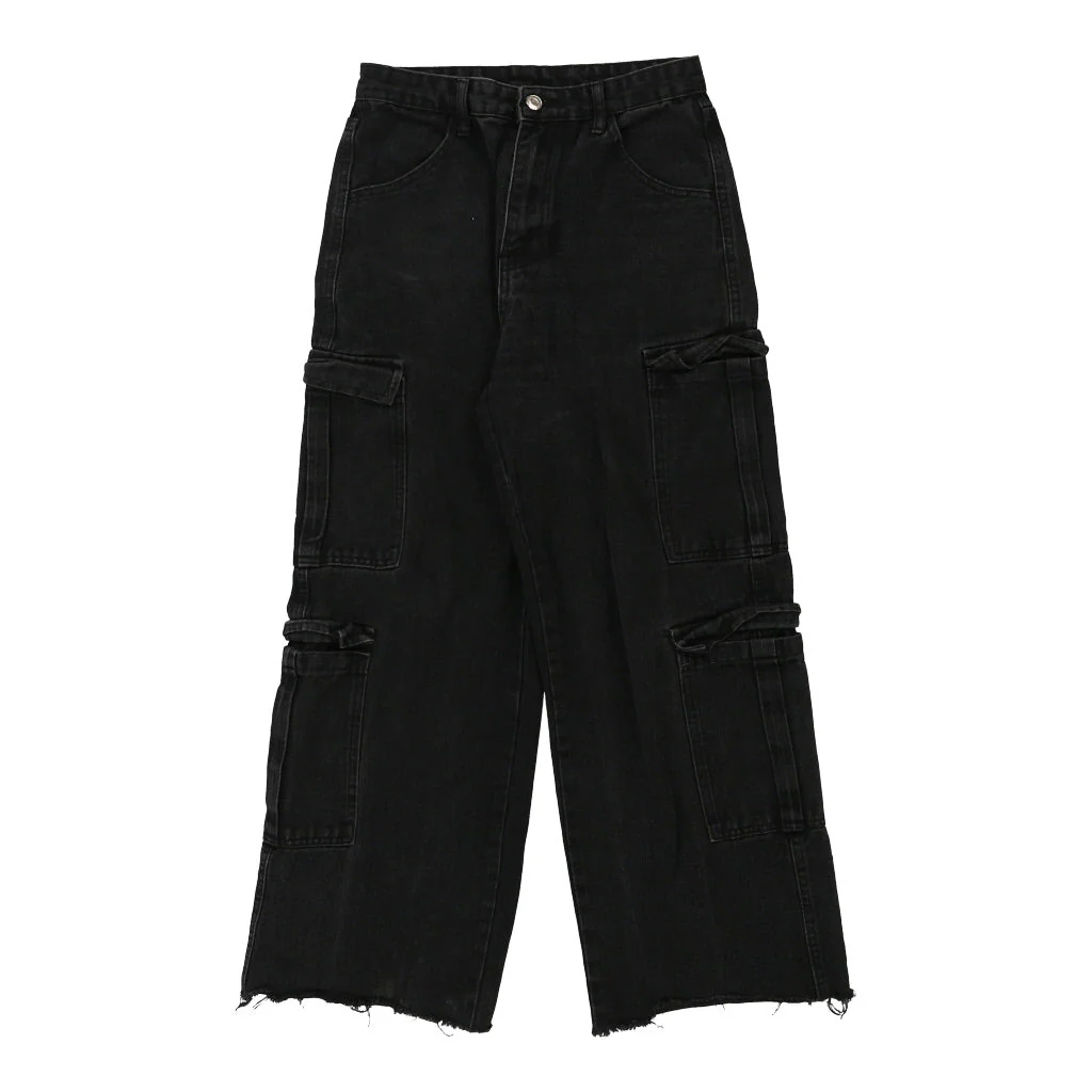 Unbranded Cargo Jeans - 28W 28L Black Cotton - Image 2