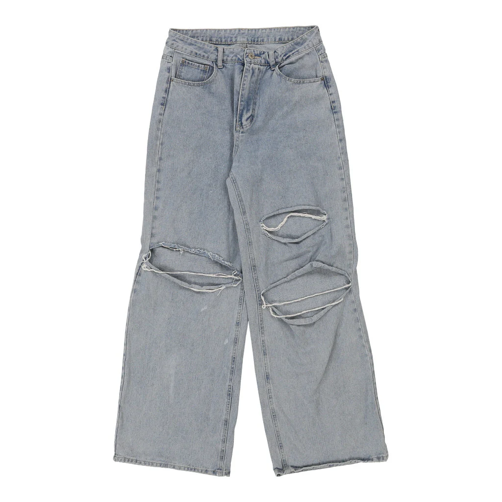 Unbranded Jeans - 32W 34L Light Wash Cotton - Image 2