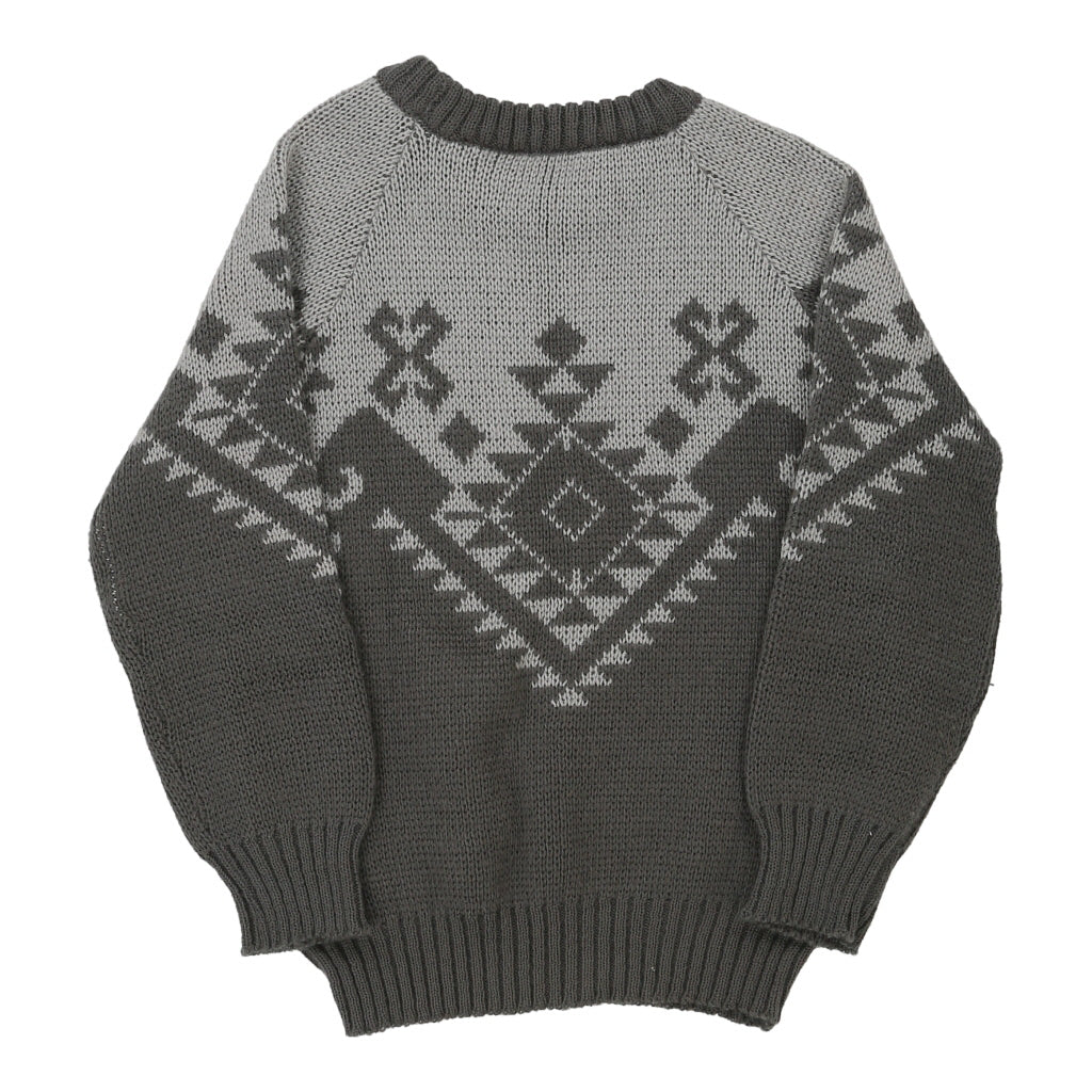 Unbranded Jumper - Small Grey Acrylic - Image 2
