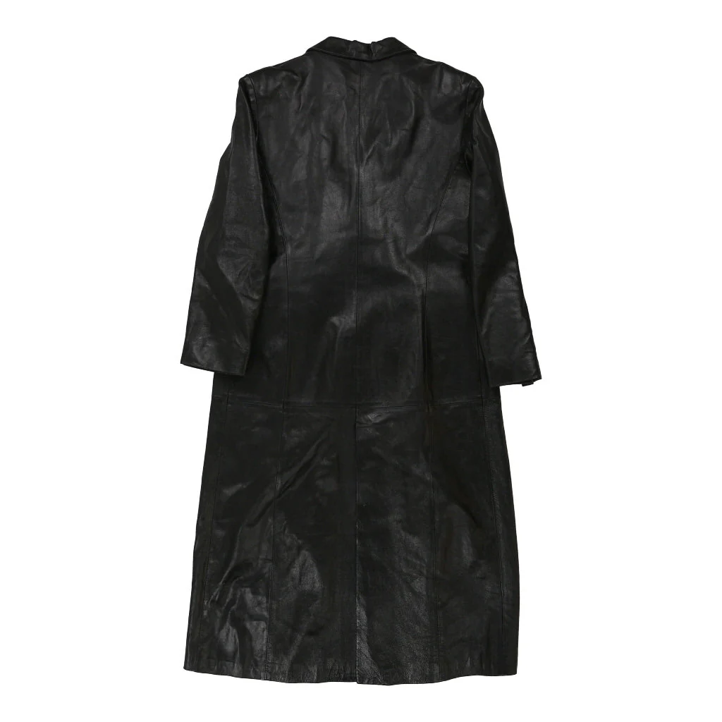 Unbranded Leather Jacket - Medium Black Leather - Image 2