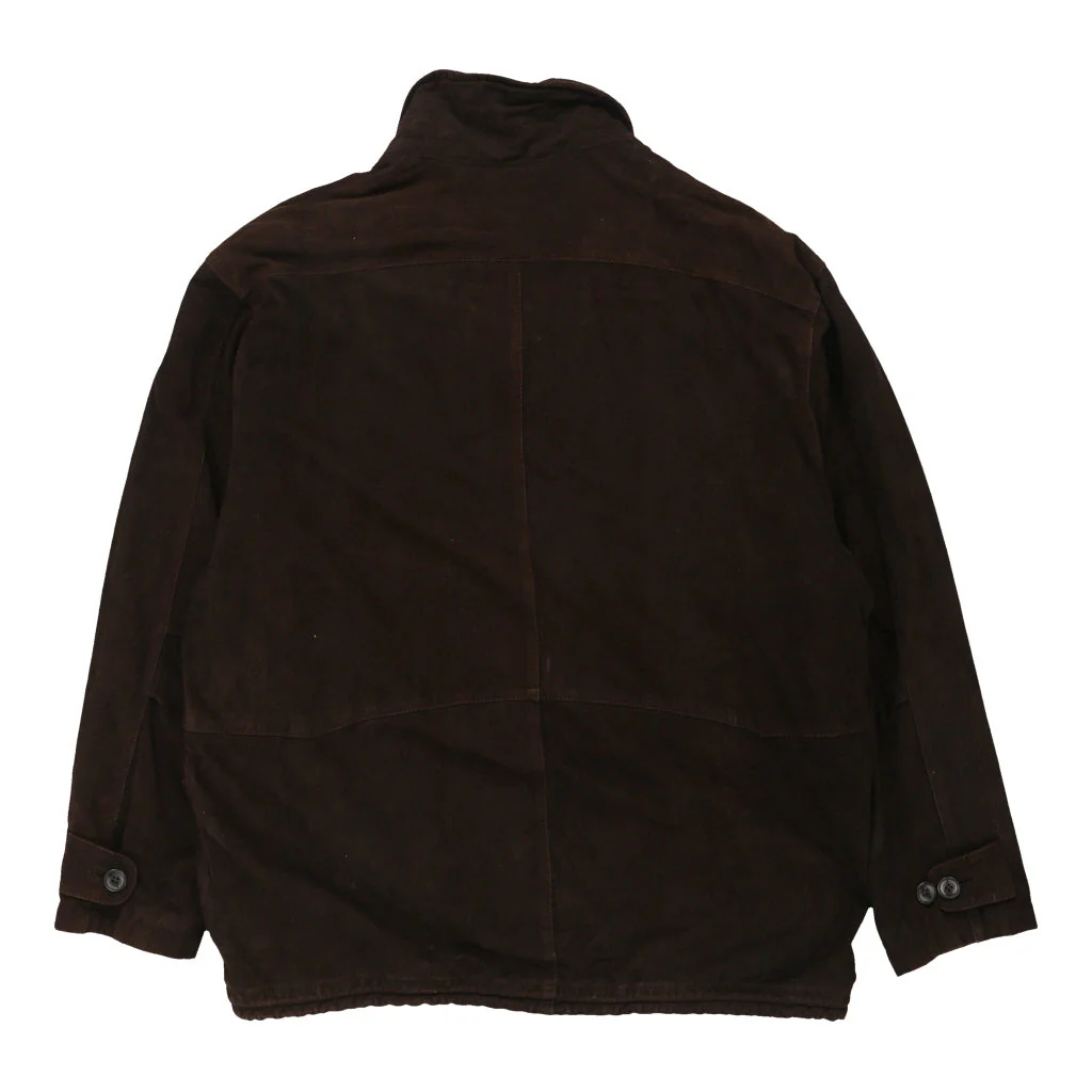 Unbranded Suede Jacket - XL Brown Leather - Image 2