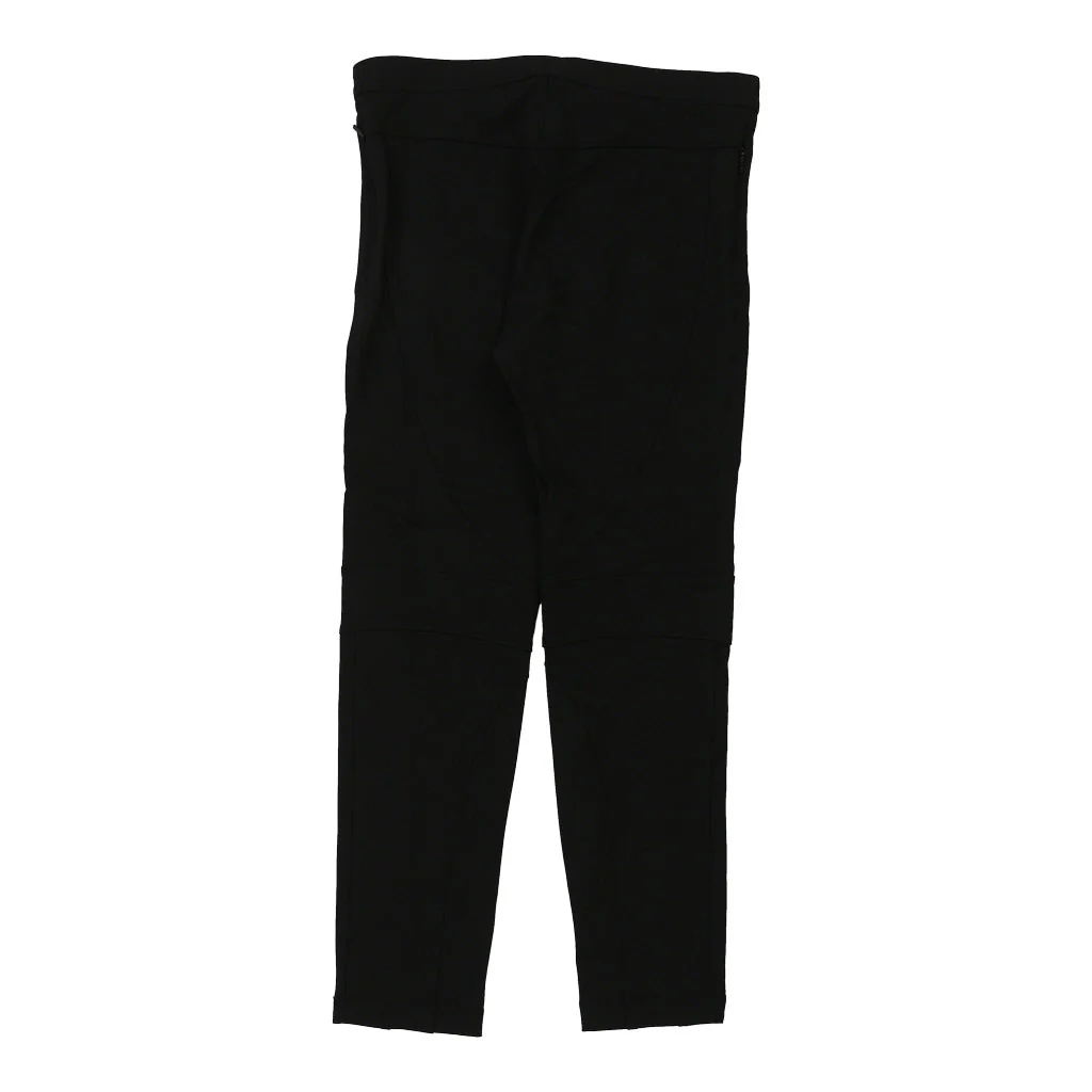 Versace Trousers - 30W UK 10 Black Cotton Blend