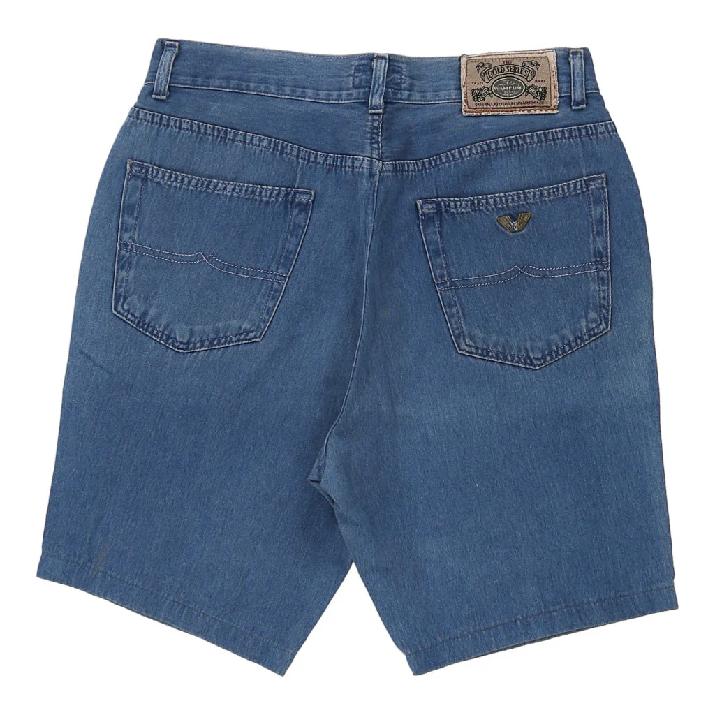 Wampum Denim Shorts - 31W 10L Blue Cotton