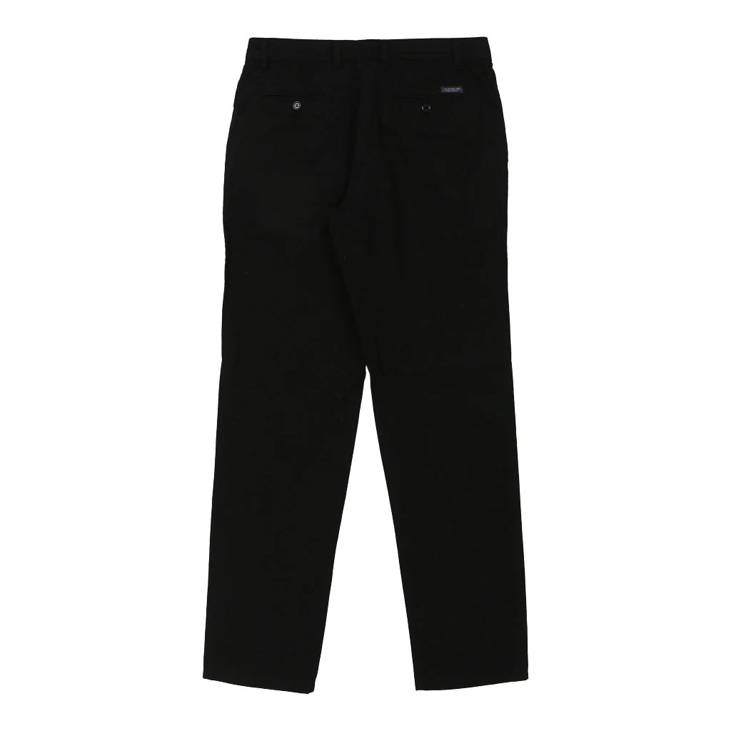 Wampum Trousers - 35W 34L Black Cotton