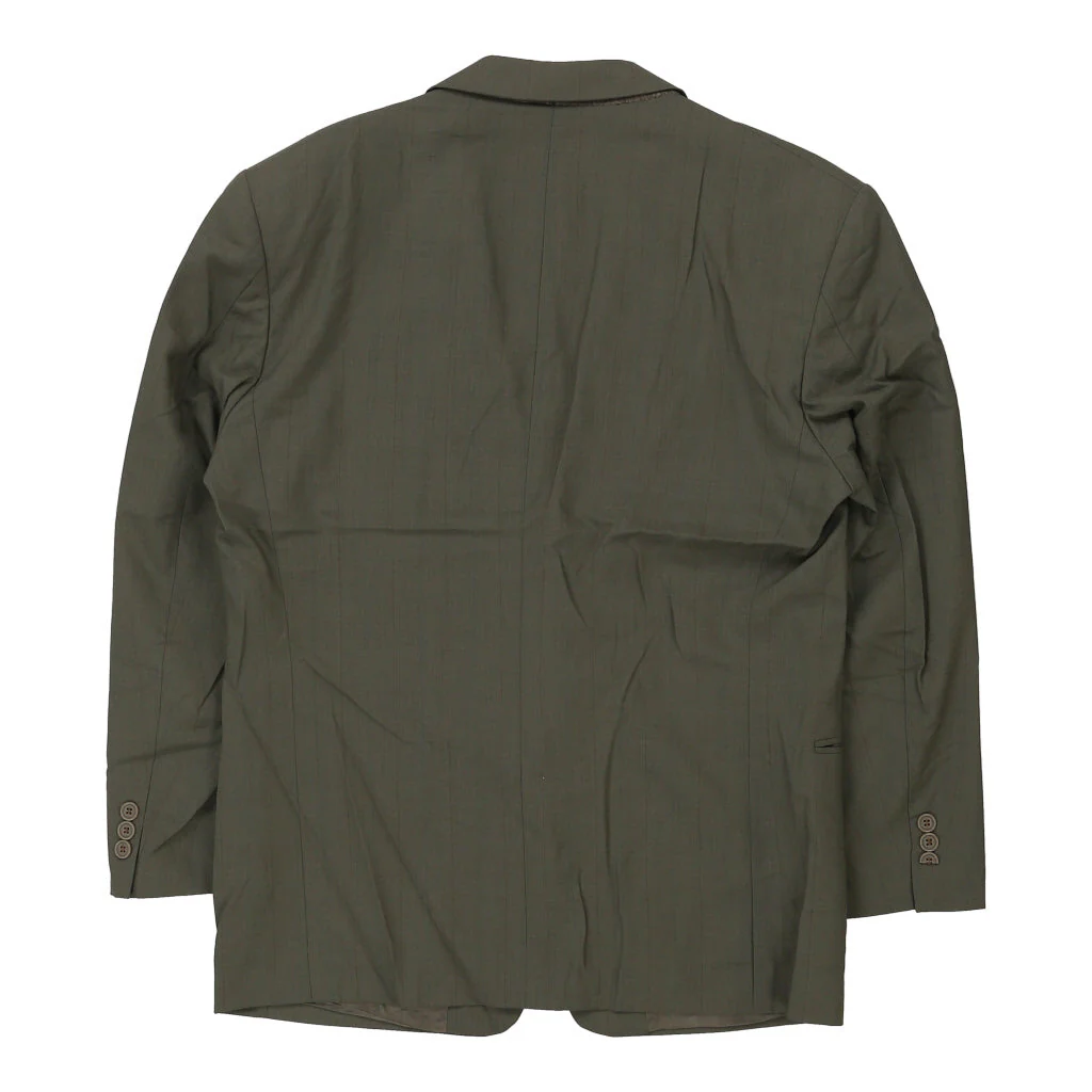 Yves Saint Laurent Blazer - Medium Khaki Wool - Image 2