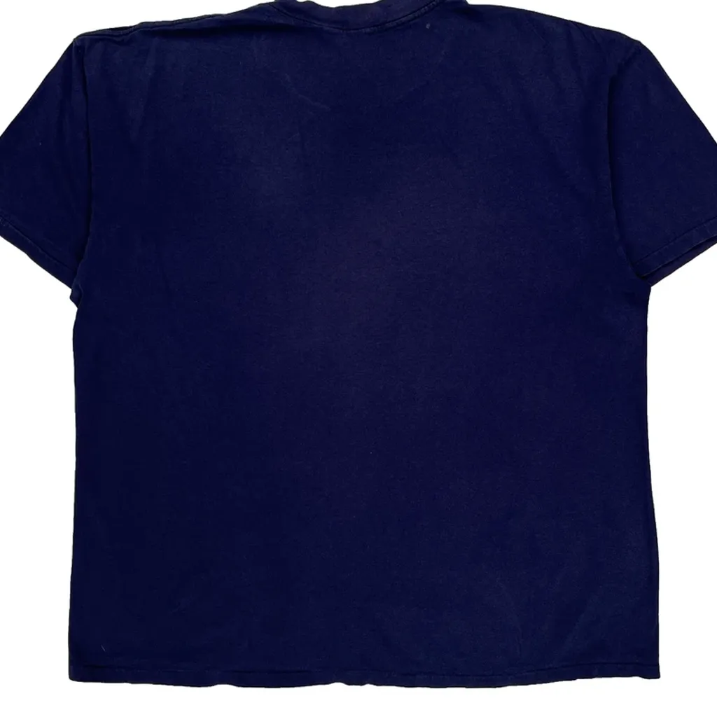 Vision Ease Featherwates Unbranded Graphic T-Shirt - XL Blue Cotton - Image 6