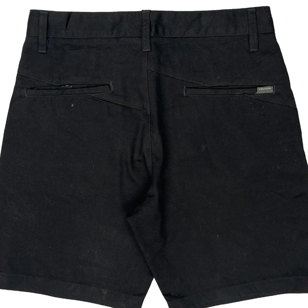 Volcom Chino Shorts - 30W 9L Black Cotton - Image 7