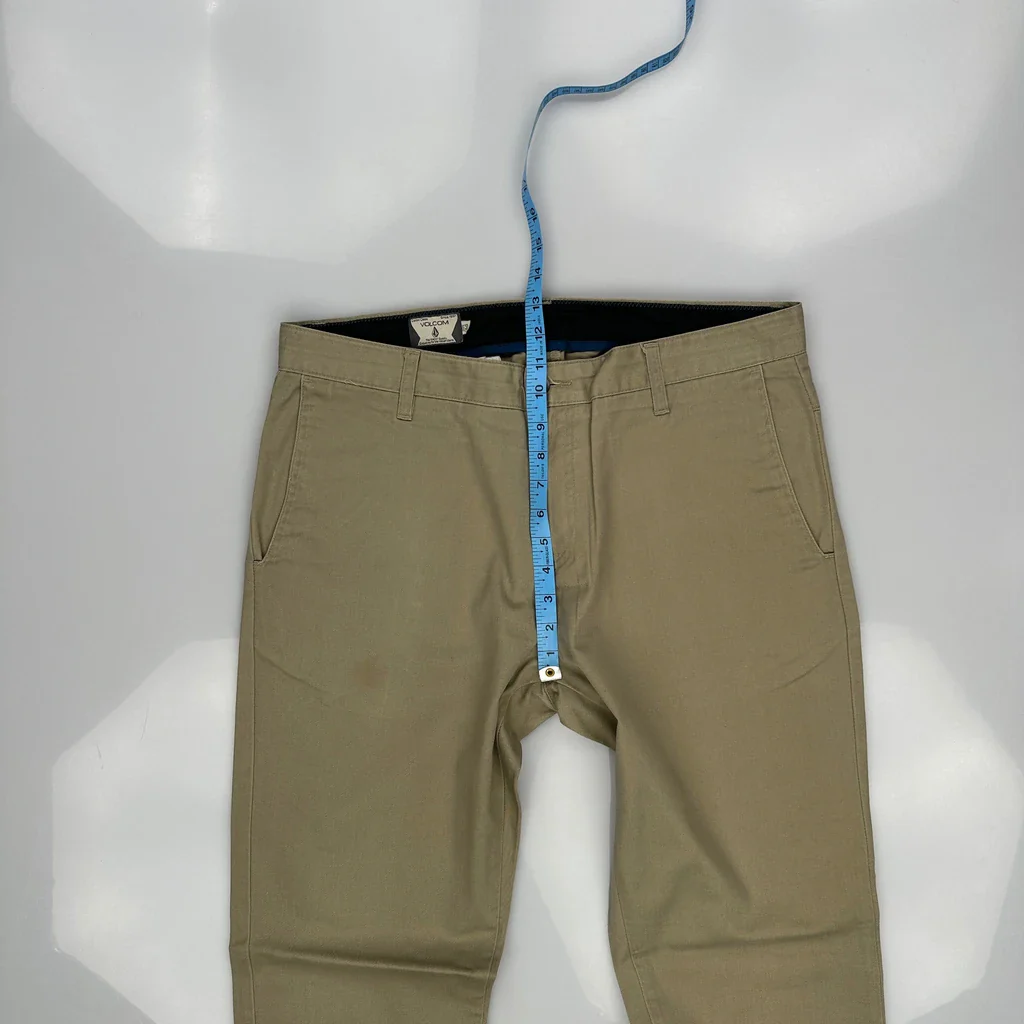 Volcom Chinos - 36W 31L Khaki Cotton - Image 4