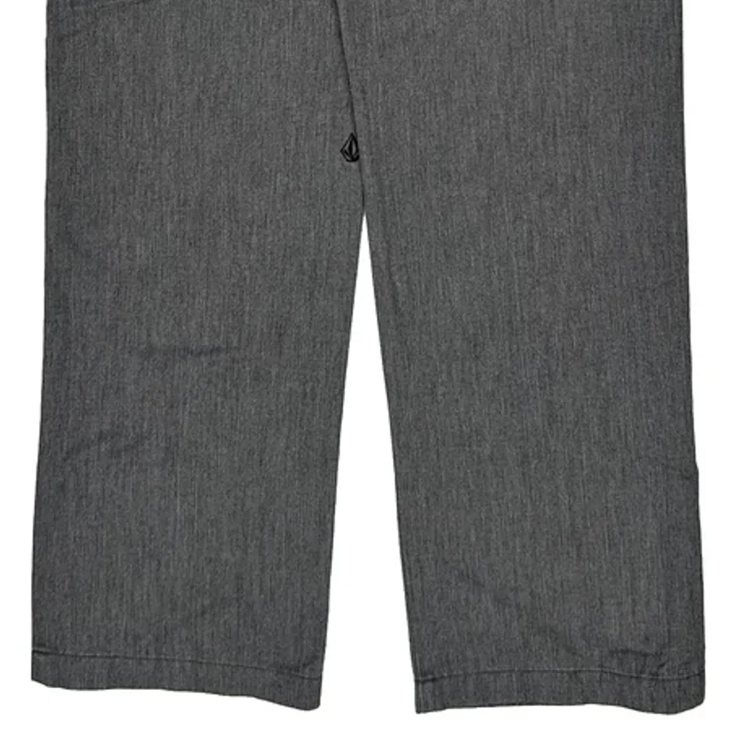 Volcom Trousers - 33W 32L Grey Cotton Blend - Image 7