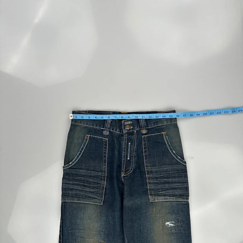 Vsct Baggy Carpenter Jeans - 31W 30L Blue Denim - Image 4