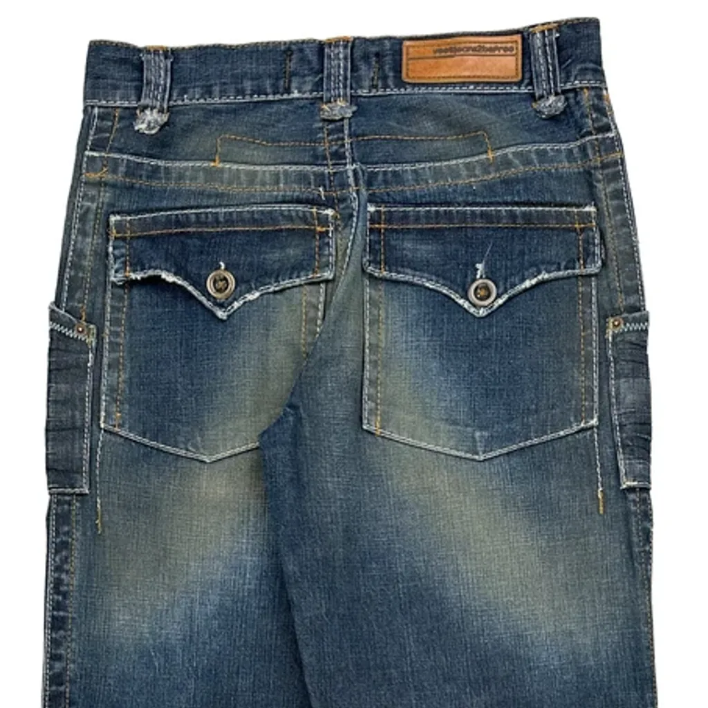 Vsct Baggy Carpenter Jeans - 31W 30L Blue Denim - Image 8