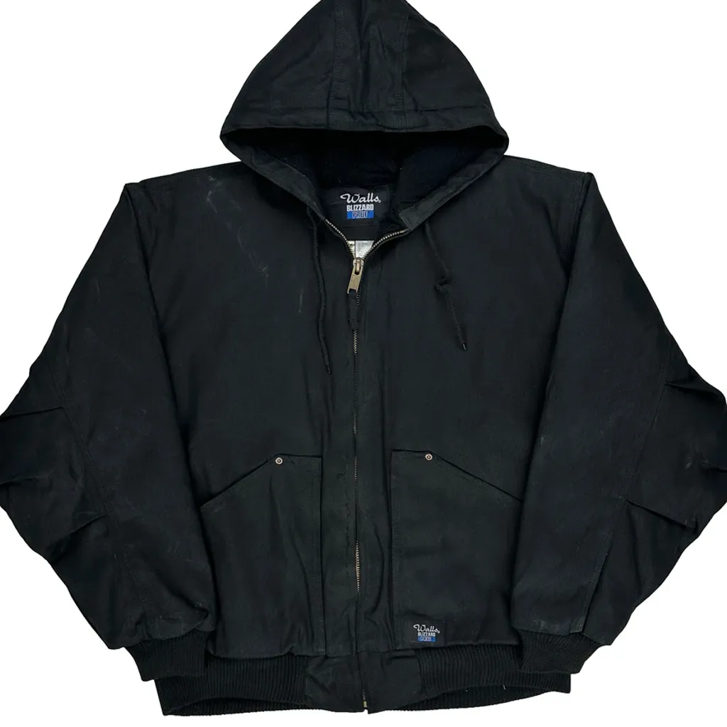 Walls Workwear Jacket - Large Black Cotton - Image 5