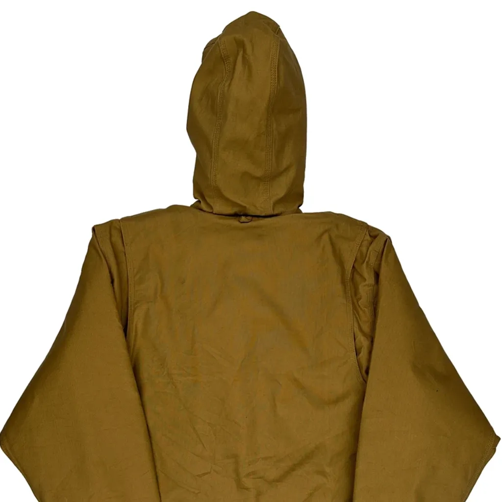 Walls Workwear Jacket - Medium Brown Cotton - Image 6
