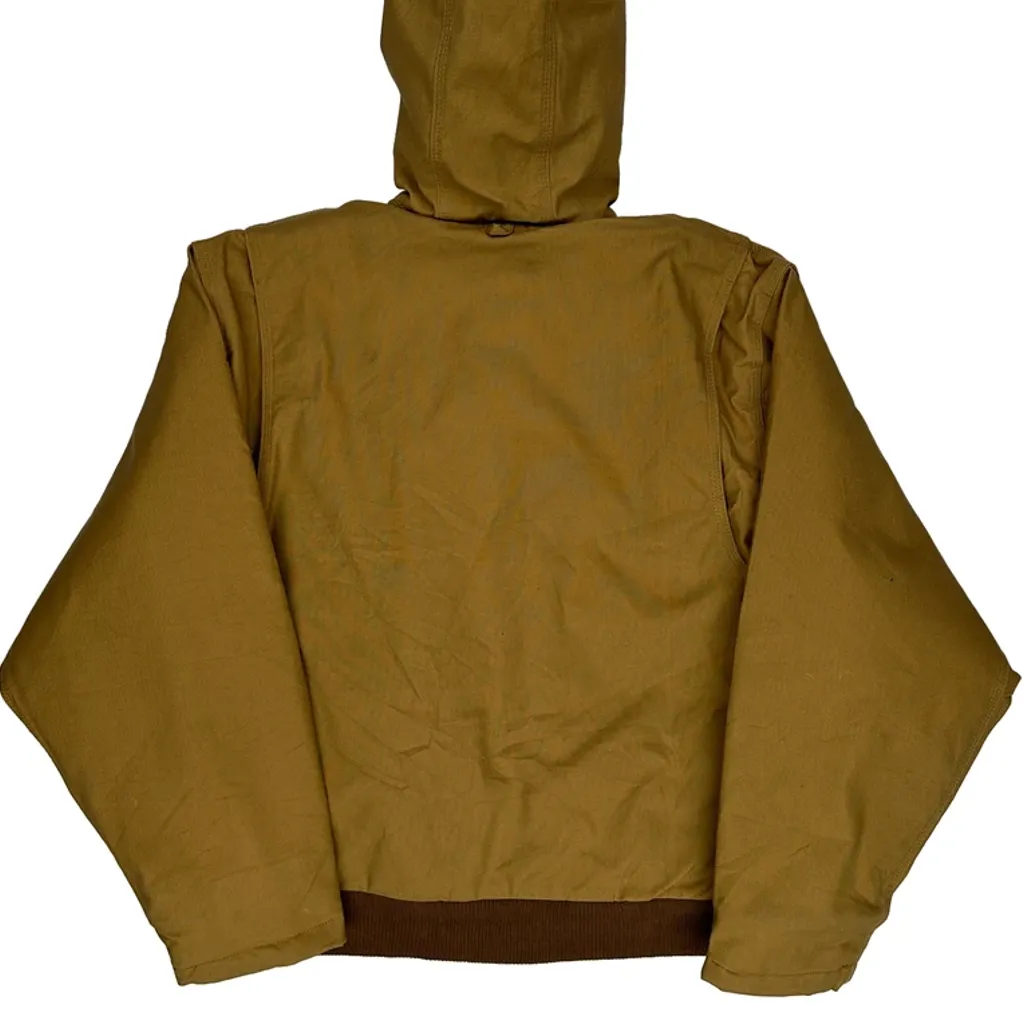 Walls Workwear Jacket - Medium Brown Cotton - Image 7