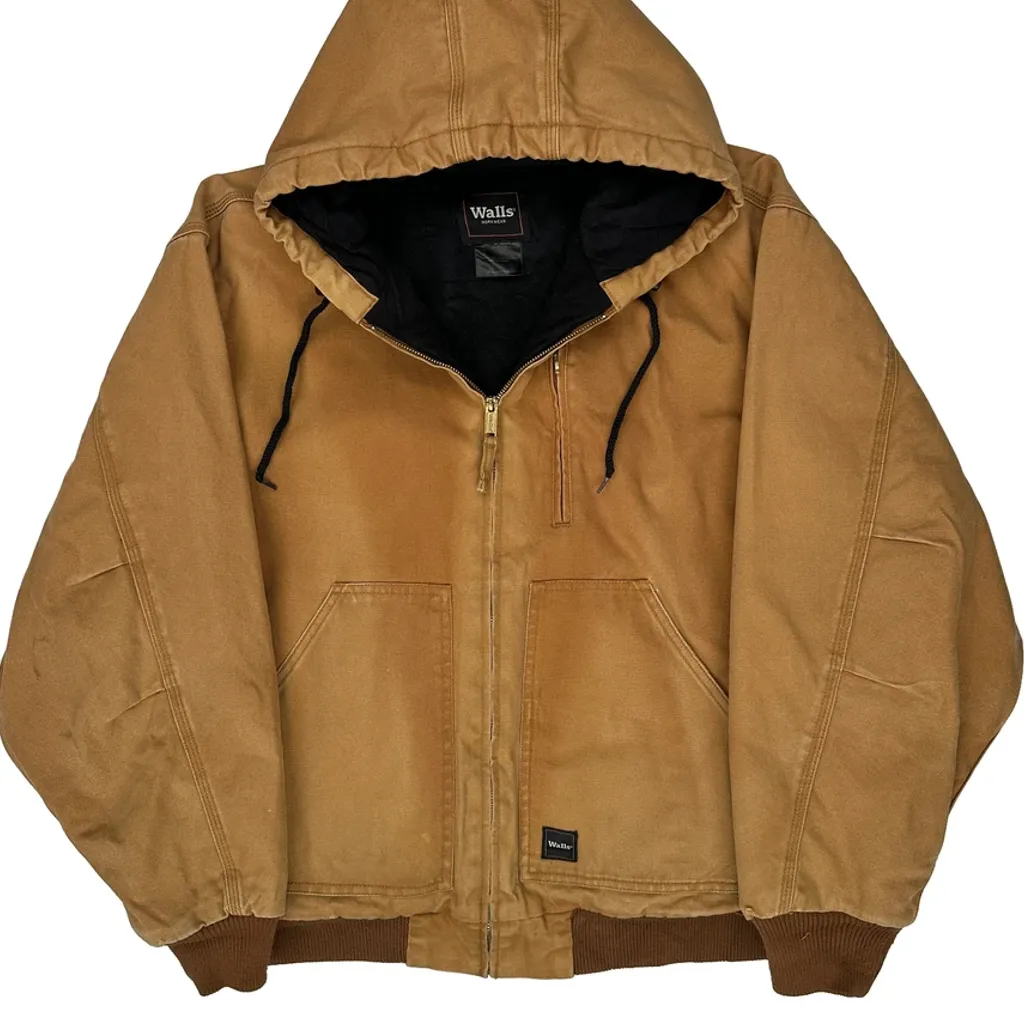 Walls Jacket - XL Brown Cotton - Image 5