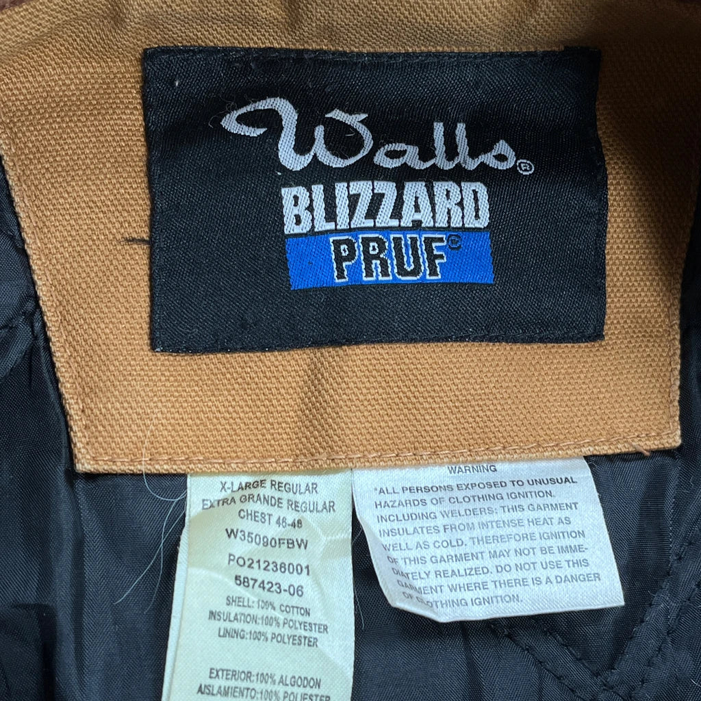 Walls Jacket - XL Brown Cotton - Image 3