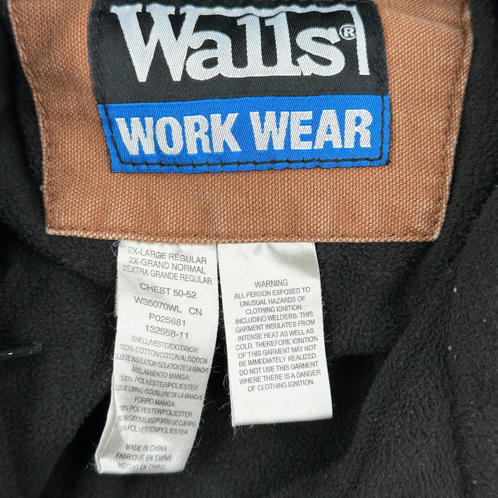Walls Jacket - 2XL Brown Cotton - Image 3