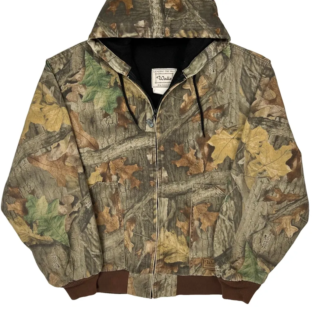 Walls Camo Jacket - 2XL Green Polyester - Image 5