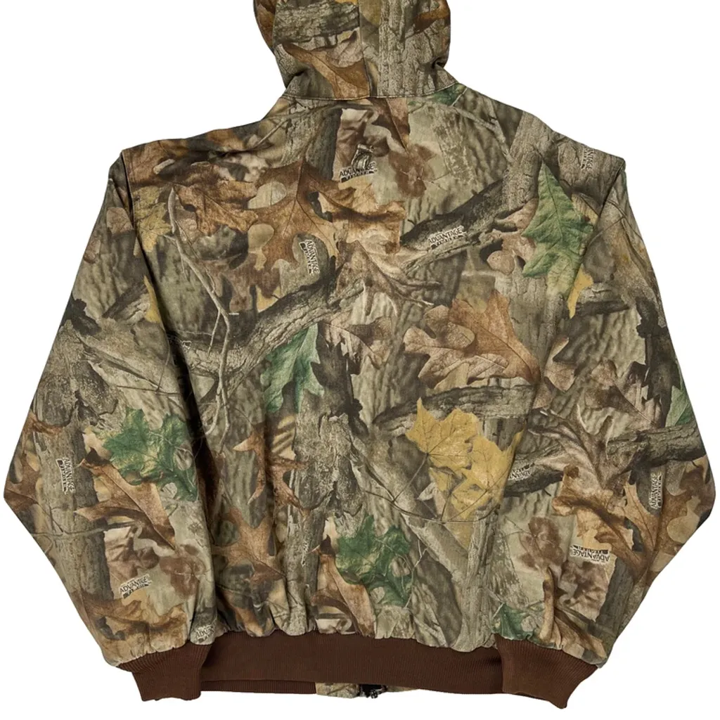 Walls Camo Jacket - 2XL Green Polyester - Image 7
