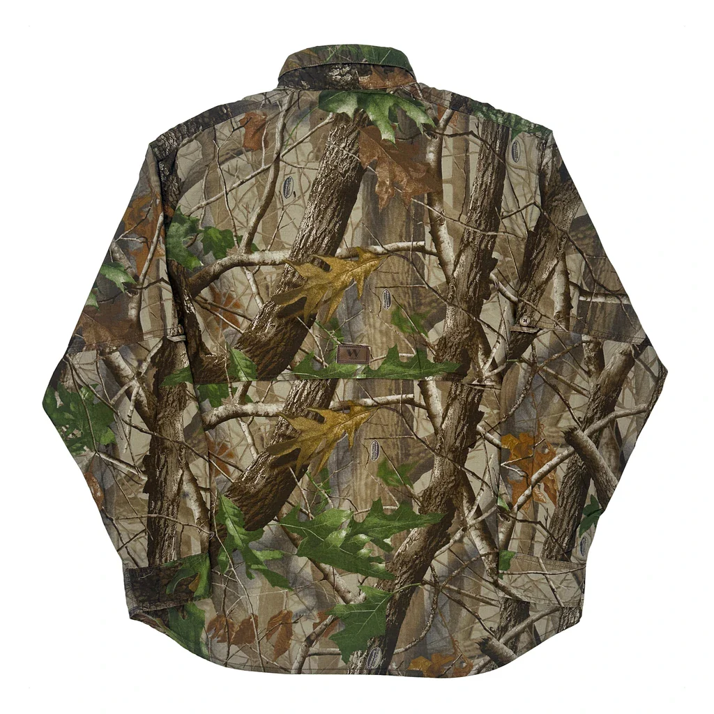Walls Camo Shirt - Large Camo Cotton - Image 2