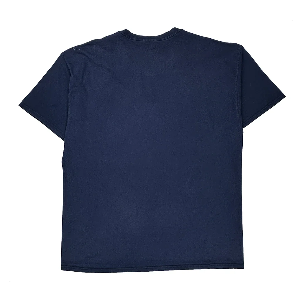Walt Disney World 2015 Disney Graphic T-Shirt - 2XL Navy Cotton - Image 2